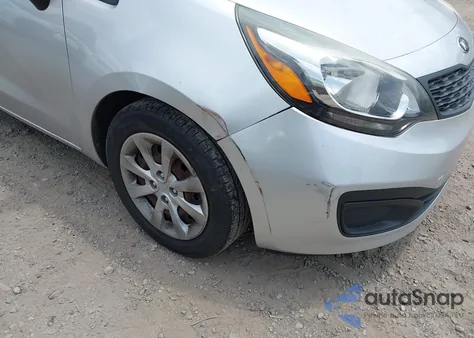 2014 Kia Rio Lx from USA, damaged, VIN KNADM4A3XE6418444